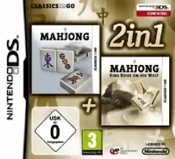 2 in 1 - Mahjong + Mahjong Around the World (Europe) (En,Fr,De,Es,It,Nl)-Nintendo DS